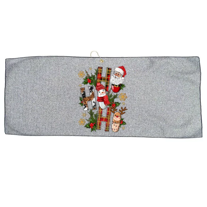 Pharmacy Crew Christmas Pills Snow Reindeer Xmas Pajamas Gift Large Microfiber Waffle Golf Towel