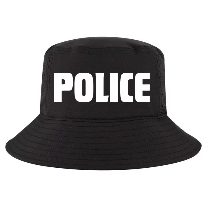 Police Costume Cop Uniform Officer Halloween Cool Comfort Performance Bucket Hat