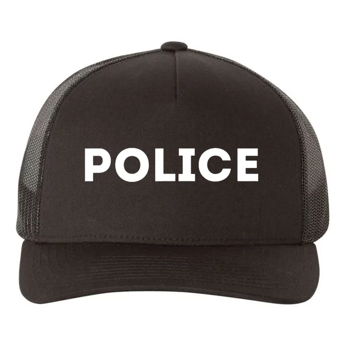 Police Costume Cop Uniform Officer Halloween Yupoong Adult 5-Panel Trucker Hat