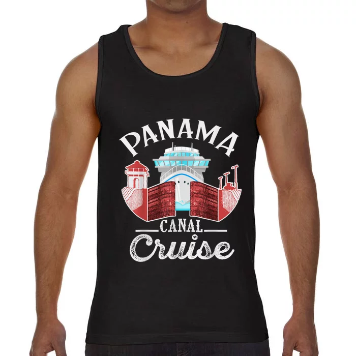 Panama Canal Cruise Men, Women, Boys And Girls Cruising Comfort Colors® Tank Top