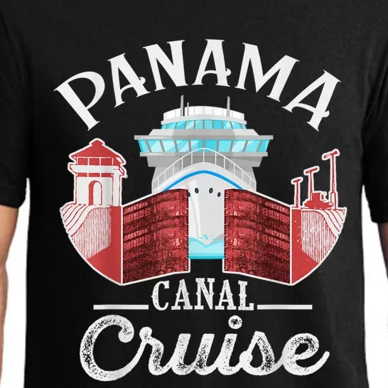 Panama Canal Cruise Men, Women, Boys And Girls Cruising Pajama Set