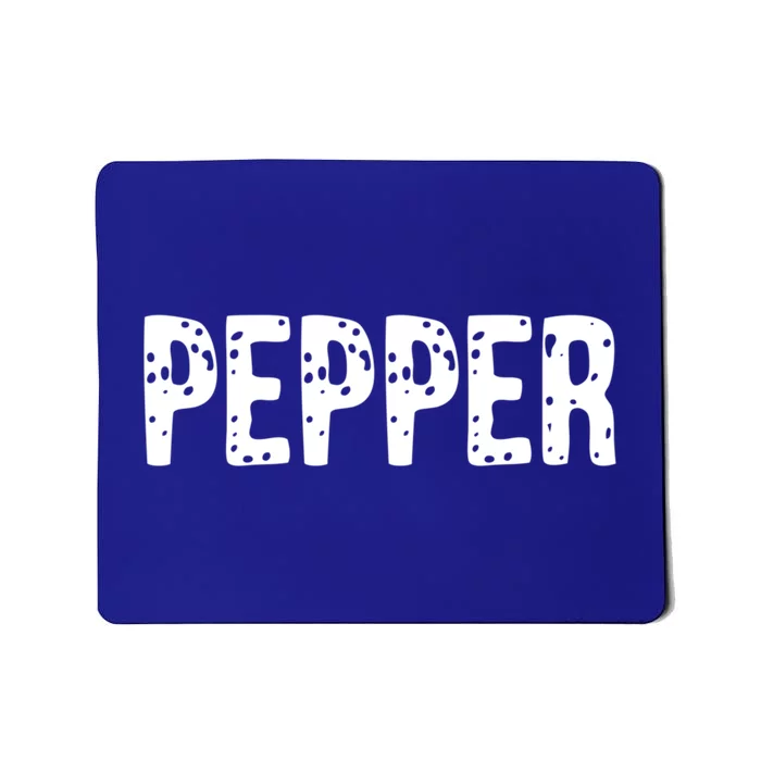 Pepper Costume Couple Salt And Pepper Costume Gift Mousepad