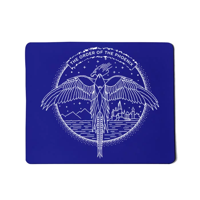 Phoenix Circle Cool Mousepad