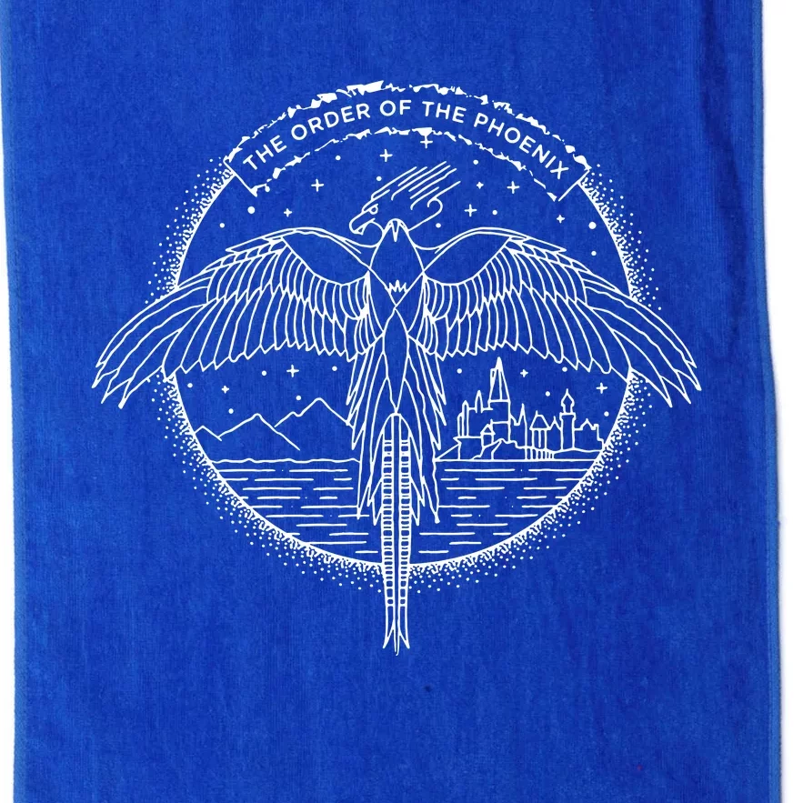 Phoenix Circle Cool Platinum Collection Golf Towel