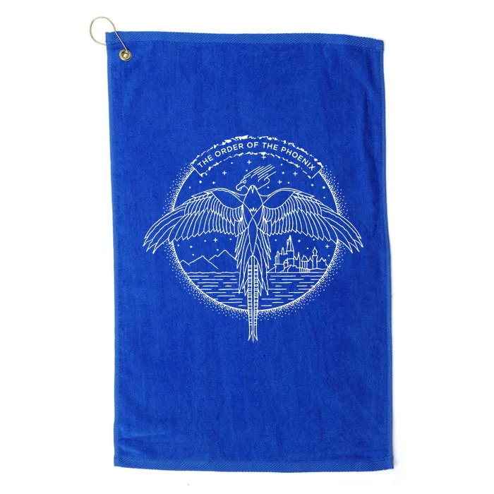 Phoenix Circle Cool Platinum Collection Golf Towel