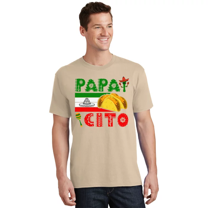 Papacito Cinco De May Mexican Hat T-Shirt