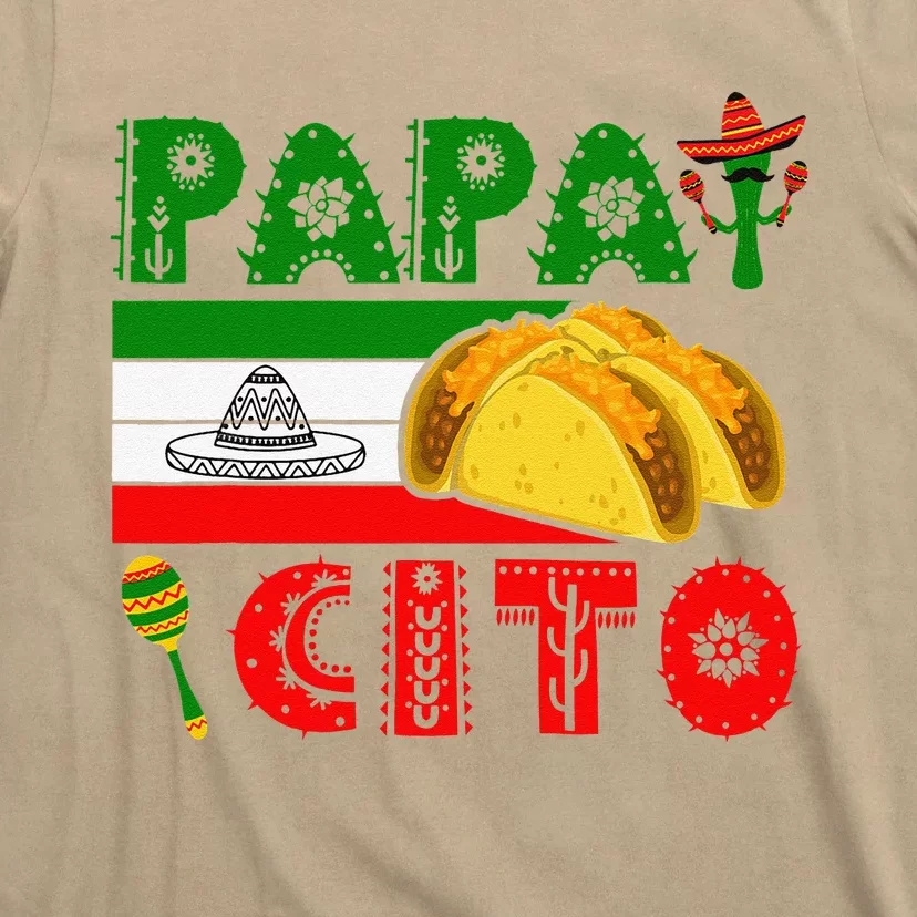 Papacito Cinco De May Mexican Hat T-Shirt