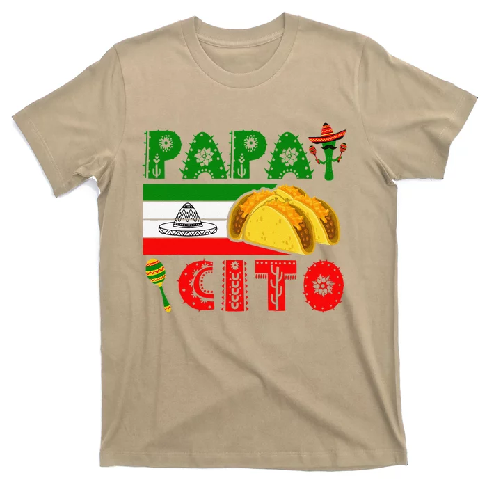 Papacito Cinco De May Mexican Hat T-Shirt