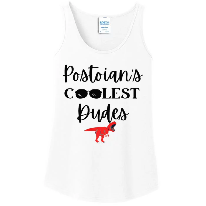 Postoians Coolest Dude Ladies Essential Tank