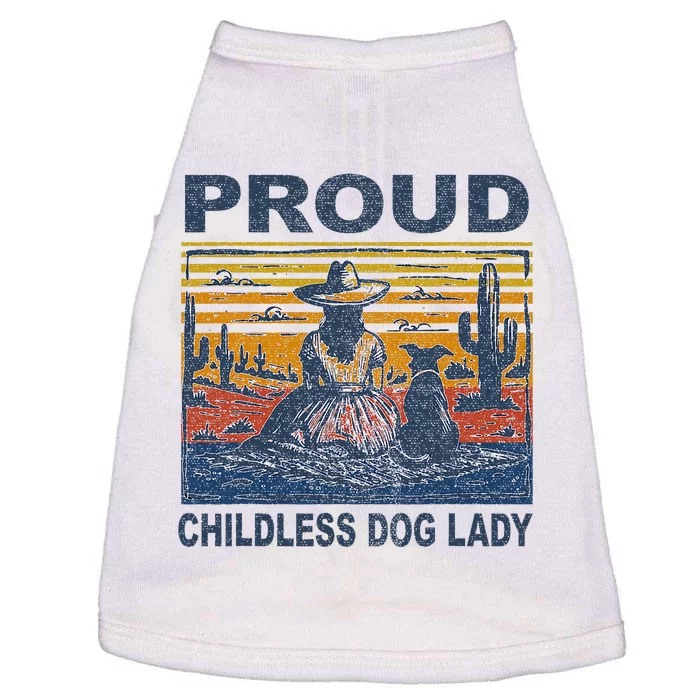 Proud Childless Dog Lady Doggie Tank