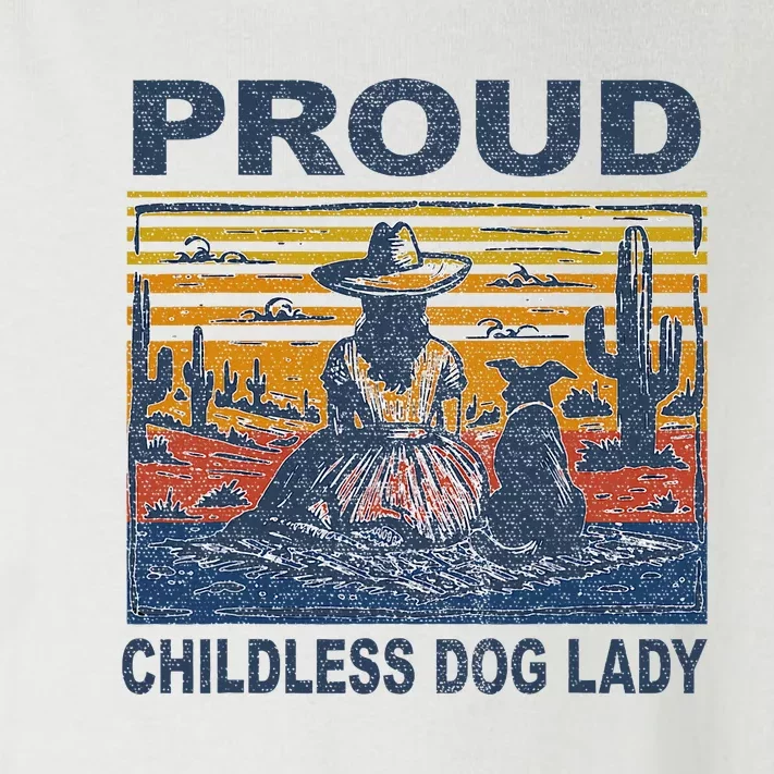 Proud Childless Dog Lady Toddler Long Sleeve Shirt