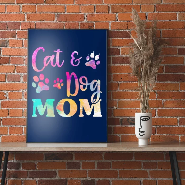 Pet Cat Dog Mom For Women Mothers Day Poster