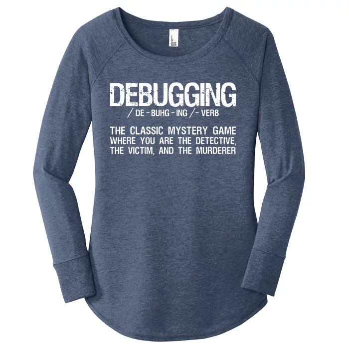 Programmer Coder Developer Programming Software Engineer Women's Perfect Tri Tunic Long Sleeve Shirt