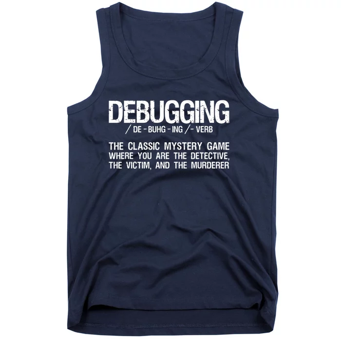 Programmer Coder Developer Programming Software Engineer Tank Top