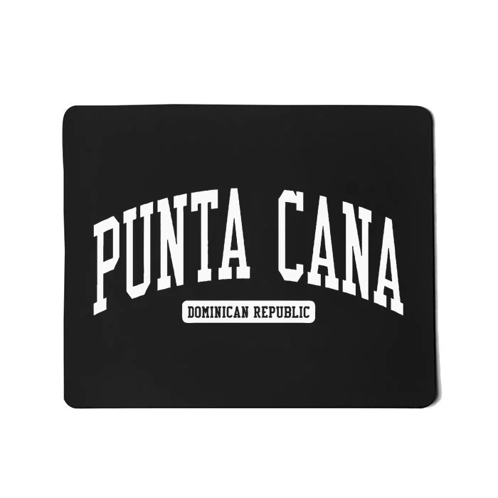 Punta Cana Dominican Republic Style Mousepad