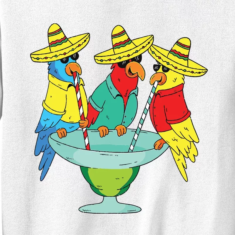 Parrot Cinco De Mayo Funny Drinking Tequila Mexican Fiesta Sweatshirt