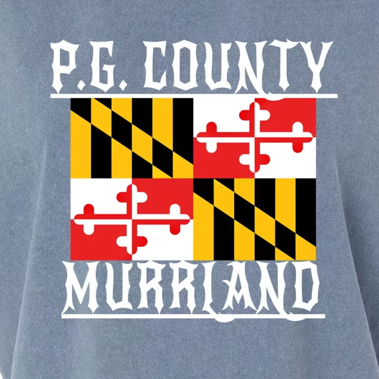 Pg County Dmv Moechella Don't Mute Dc Gogo Murrland Md Gift Garment-Dyed Women's Muscle Tee