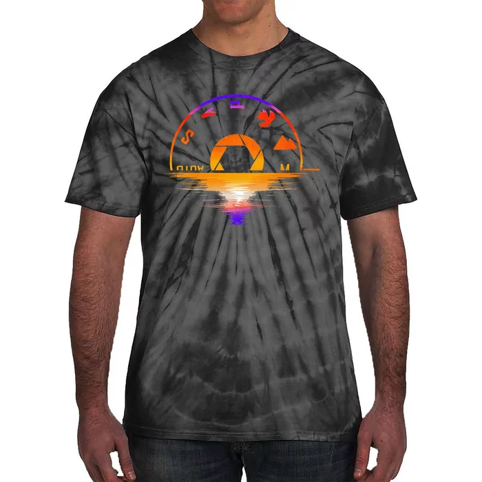 Photographer Camera Design Photography Lover Photographing Tie-Dye T-Shirt