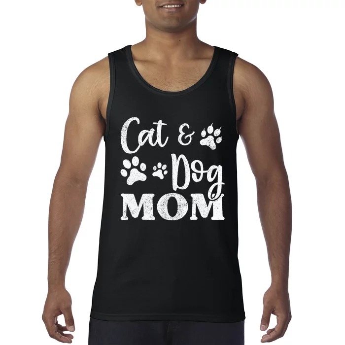 Pet Cat Dog Mom Mothers Day For Women Tank Top