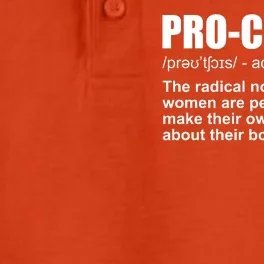 Pro Choice Definition Dry Zone Grid Performance Polo