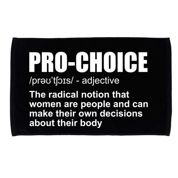 Pro Choice Definition Microfiber Hand Towel