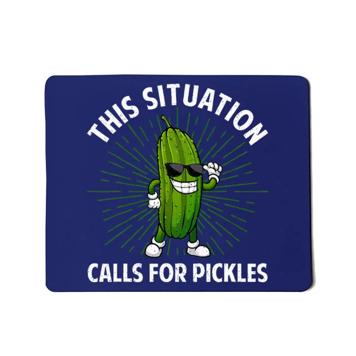 Pickle Cucumber Dill Pickle Lover Mousepad