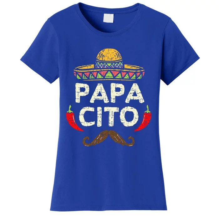 Papacito Cinco De Mayo Dad Fiesta Mexican Women's T-Shirt