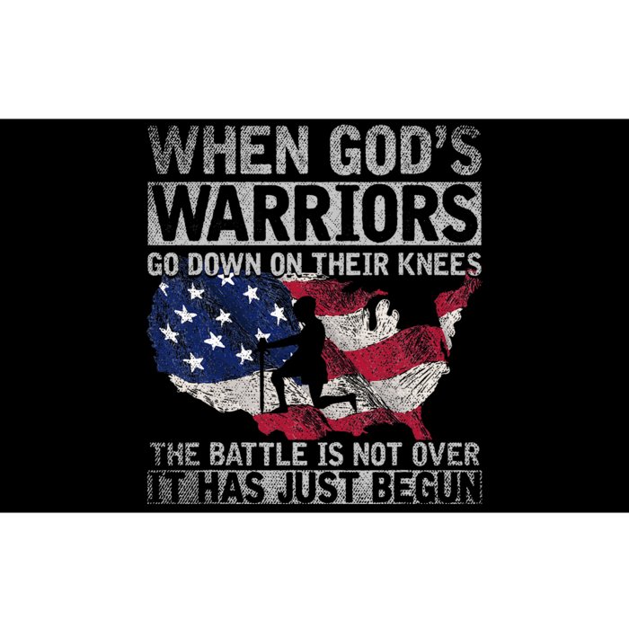 Patriotic Christian Devotee God Christianity Us Flag Jesus Bumper Sticker