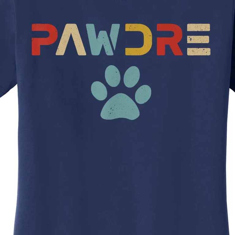 Pawdre Cat Dad Fathers Day Lover Women's T-Shirt