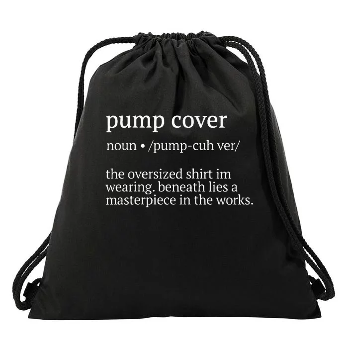 Pump Cover Definition Gym Pump Cover Workout Oversized Drawstring Bag