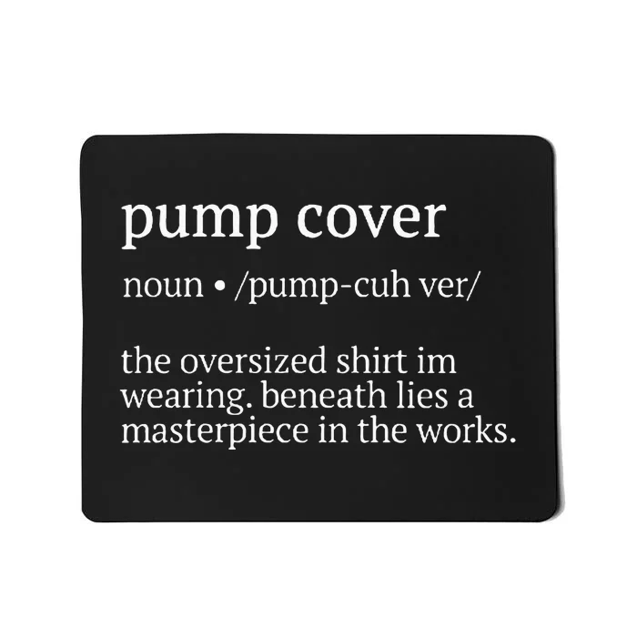 Pump Cover Definition Gym Pump Cover Workout Oversized Mousepad