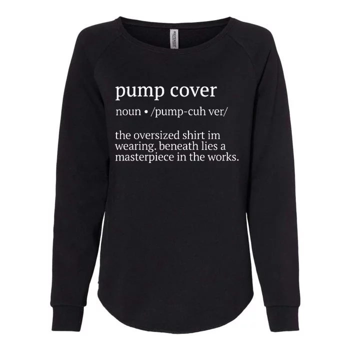 Pump Cover Definition Gym Pump Cover Workout Oversized Womens California Wash Sweatshirt