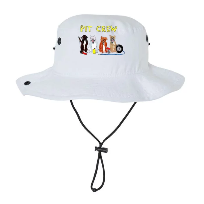 Pit Crew Dogs Funny For Women Legacy Cool Fit Booney Bucket Hat