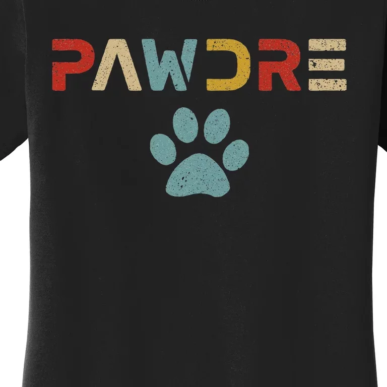 Pawdre Cat Dad Father's Day Lover Women's T-Shirt