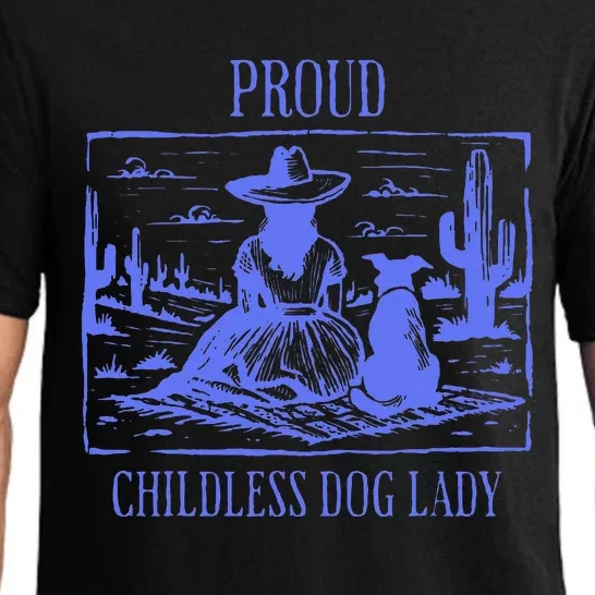 Proud Childless Dog Lady Pajama Set