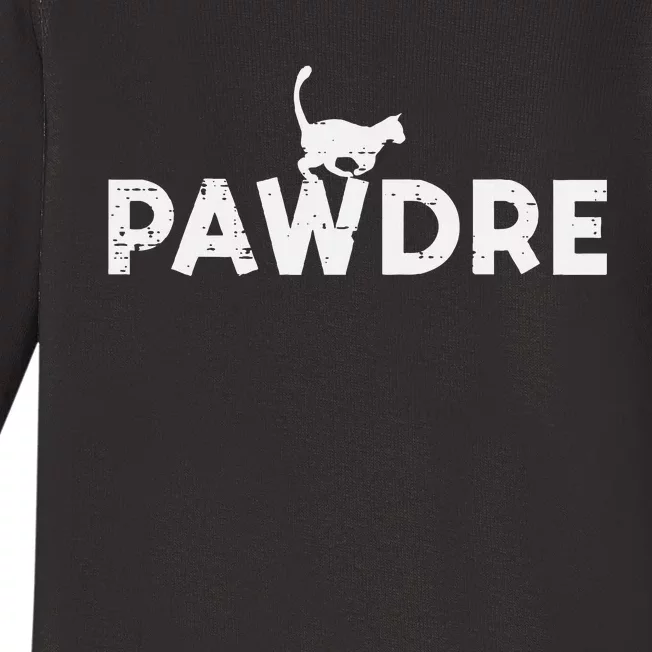 Pawdre Cat Dad Cute Fur Papa Baby Long Sleeve Bodysuit