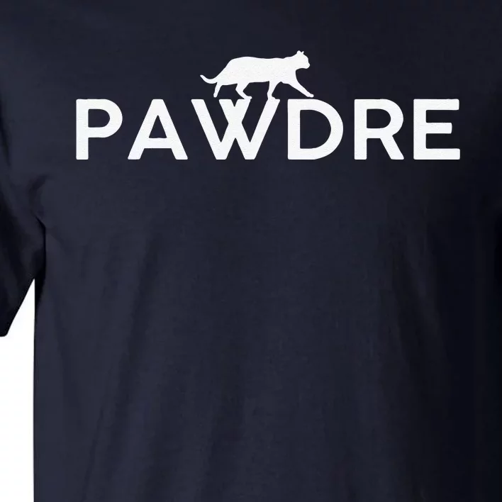 Pawdre Cat Dad Father S Day Lover Tall T-Shirt