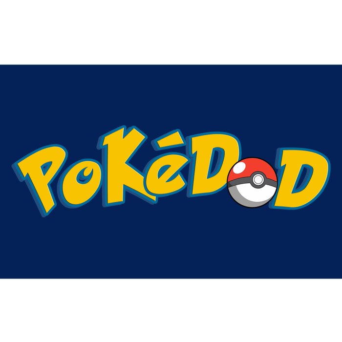 Pokedad Cute Dad Gift Bumper Sticker