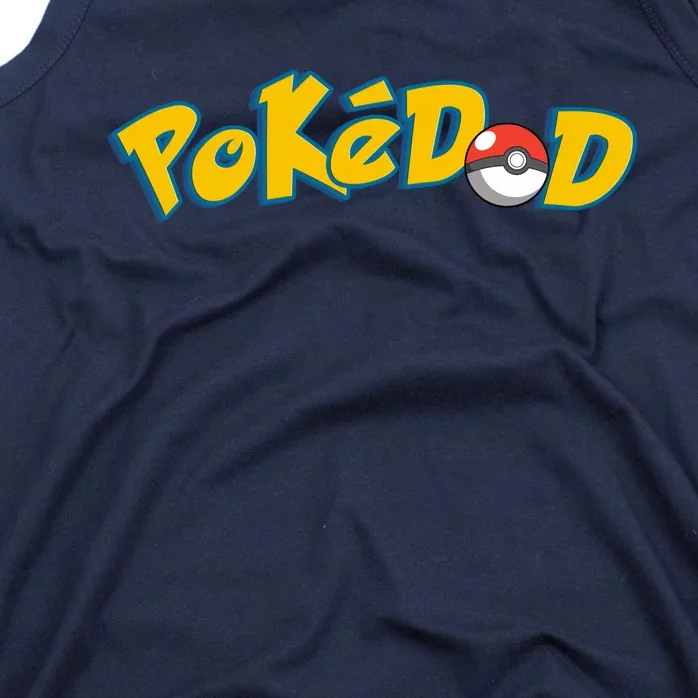 Pokedad Cute Dad Gift Tank Top