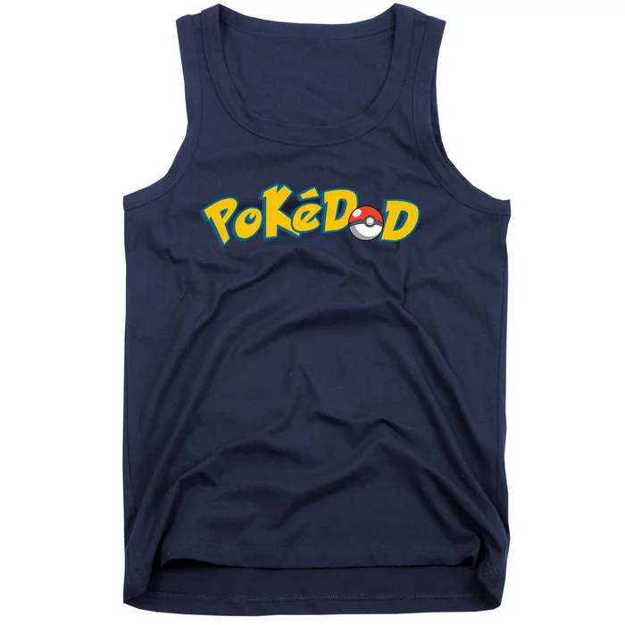 Pokedad Cute Dad Gift Tank Top