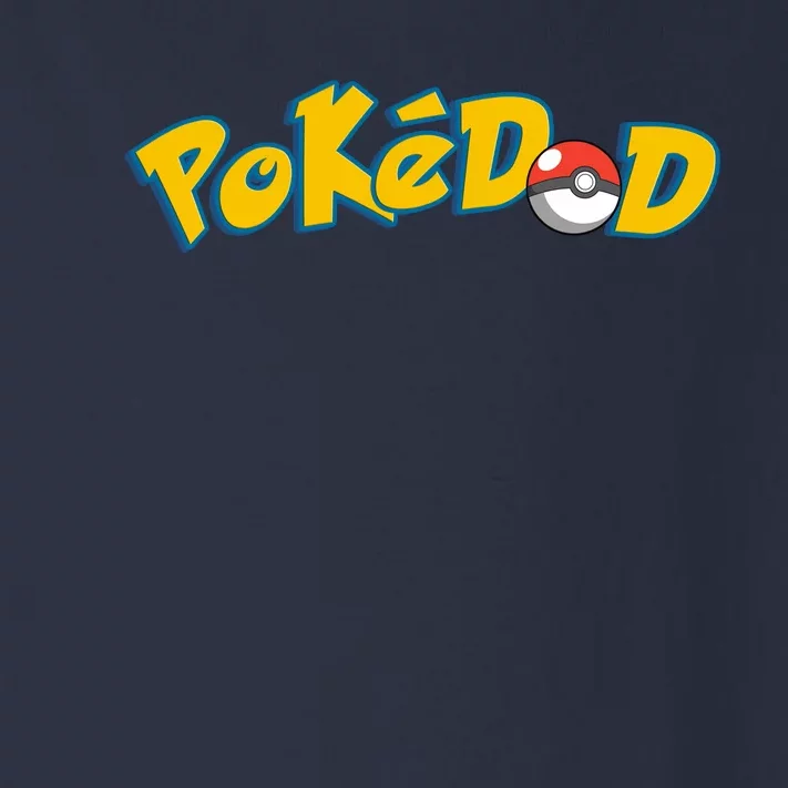 Pokedad Cute Dad Gift Toddler Long Sleeve Shirt