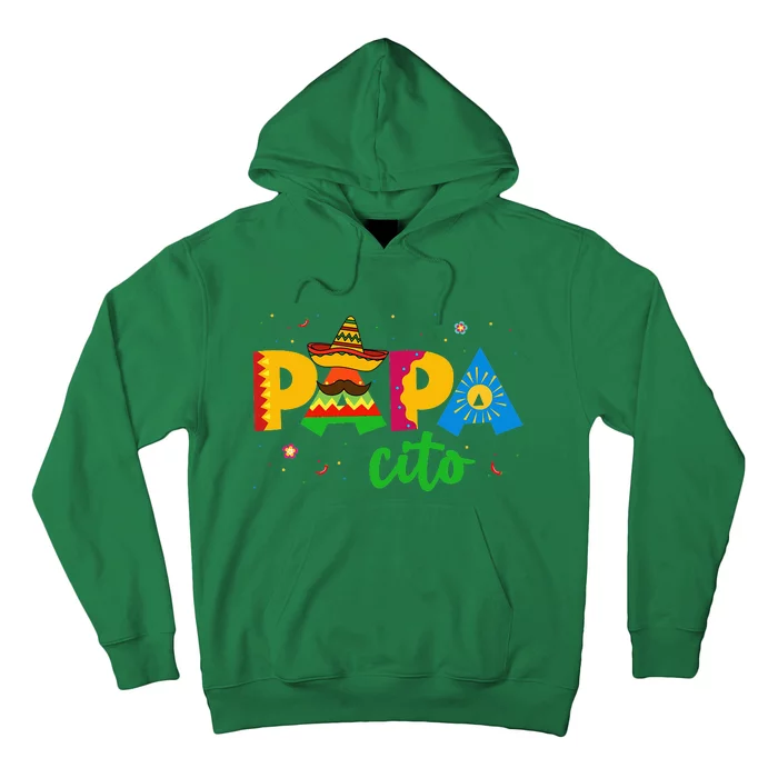 Papacito Cinco De Mayo Sombrero Papa Dad Father's Day Hoodie