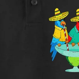 Parrot Cinco De Mayo Funny Drinking Tequila Mexican Fiesta Dry Zone Grid Performance Polo