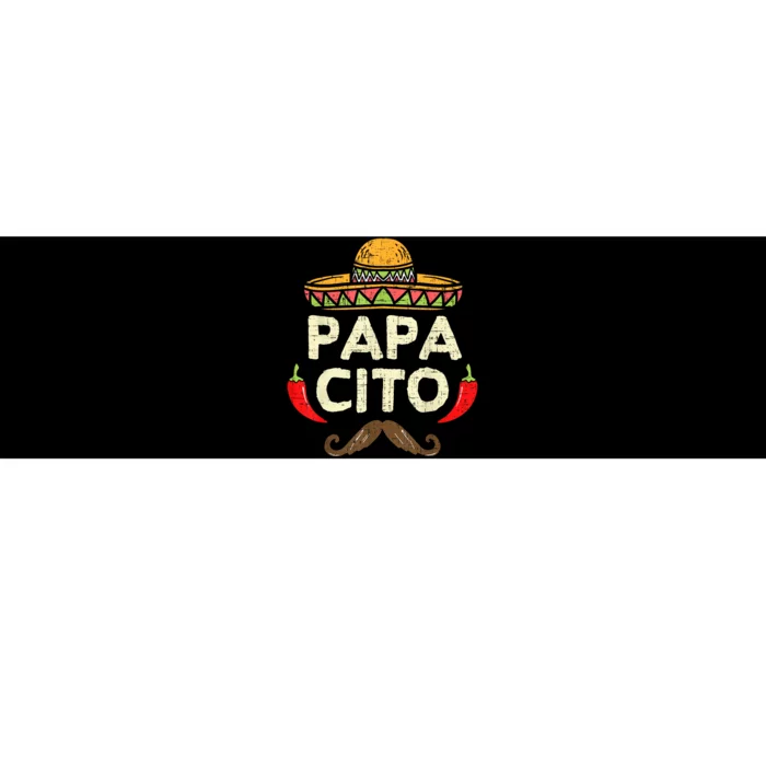 Papacito Cinco De Mayo Dad Fiesta Mexican Funny FatherS Day Bumper Sticker