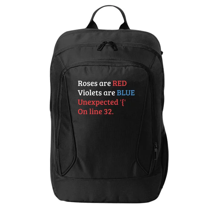 Programmer Coder Developer Programming Software Engineer City Backpack