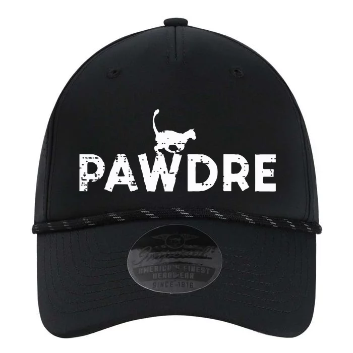 Pawdre Cat Dad Cute Fur Papa Fathers Day Pet Paw Daddy Performance The Dyno Cap