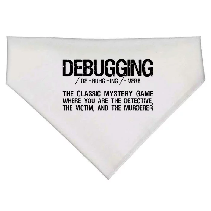 Programmer Coder Developer Programming Software Engineer USA-Made Doggie Bandana