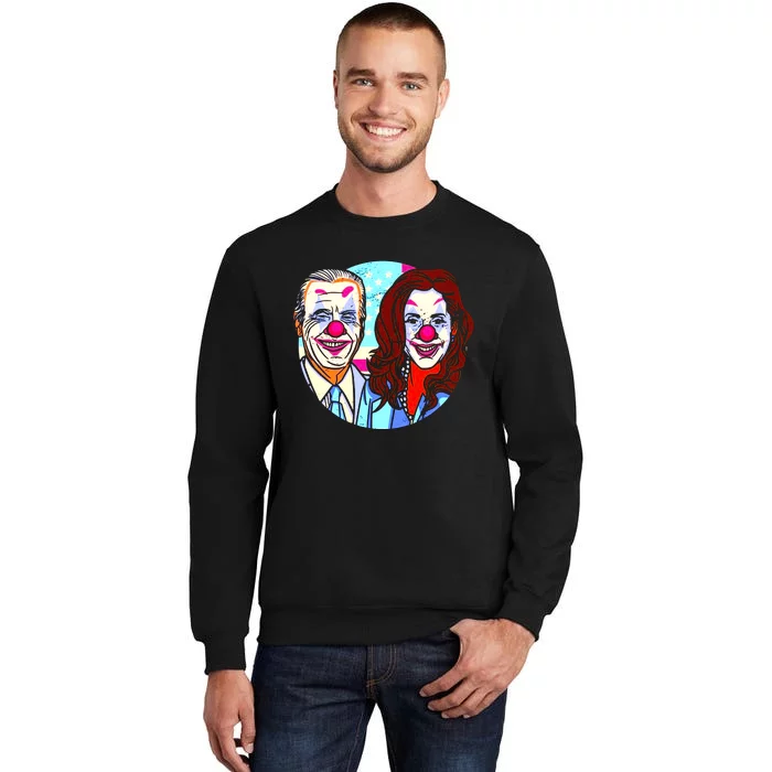 Political Clowns Design Sweatshirt