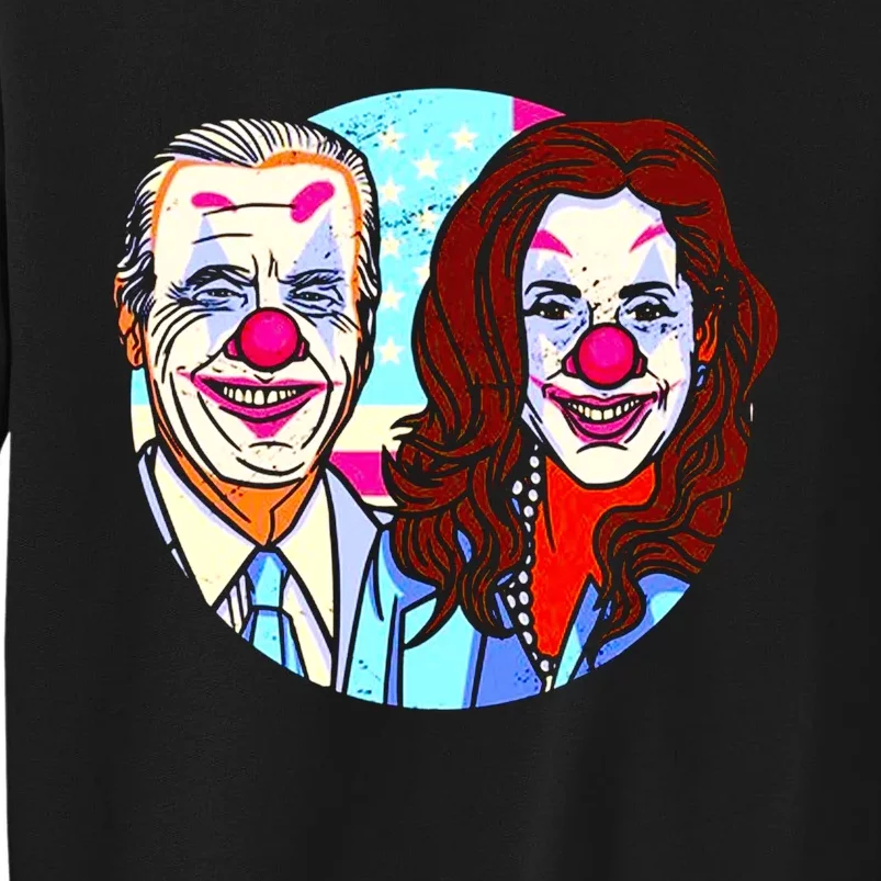 Political Clowns Design Sweatshirt