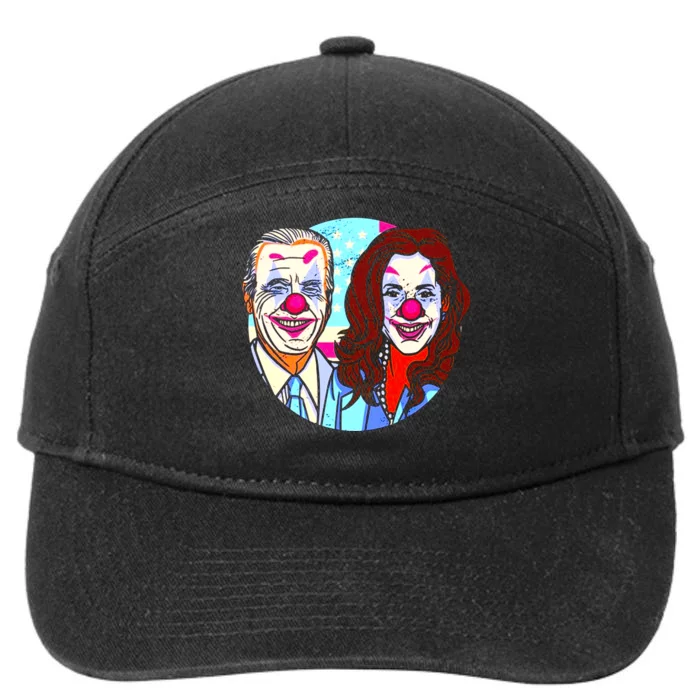 Political Clowns Design 7-Panel Snapback Hat